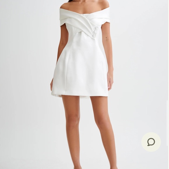 Meshki White Evita Dress S - Picture 2 of 9